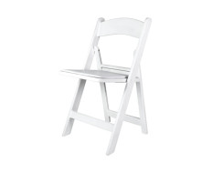 White Garden Chair