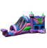 Purple Rainbow Castle Combo – 2 Lane