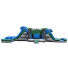 Tropical Ocean Super Combo – 4 Lane