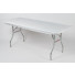 Plastic Table Cover – 6′ White