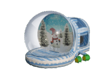 Giant Human Snow Globe