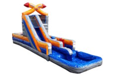 Criss Cross Splash Right - Pool