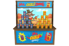 Wood Western Game - Chili Can Smash