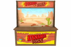 Wood Western Game - Dynamite Toss