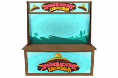 Wood Western Game - Sombrero Toss
