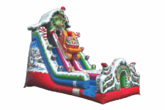 24' Grinch Christmas Slide